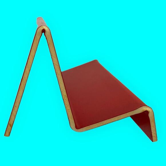 Vintage Display Stands; Red Acrylic; Logo Reads FOTO HANSA Lot of 9 - Picture 3 of 9